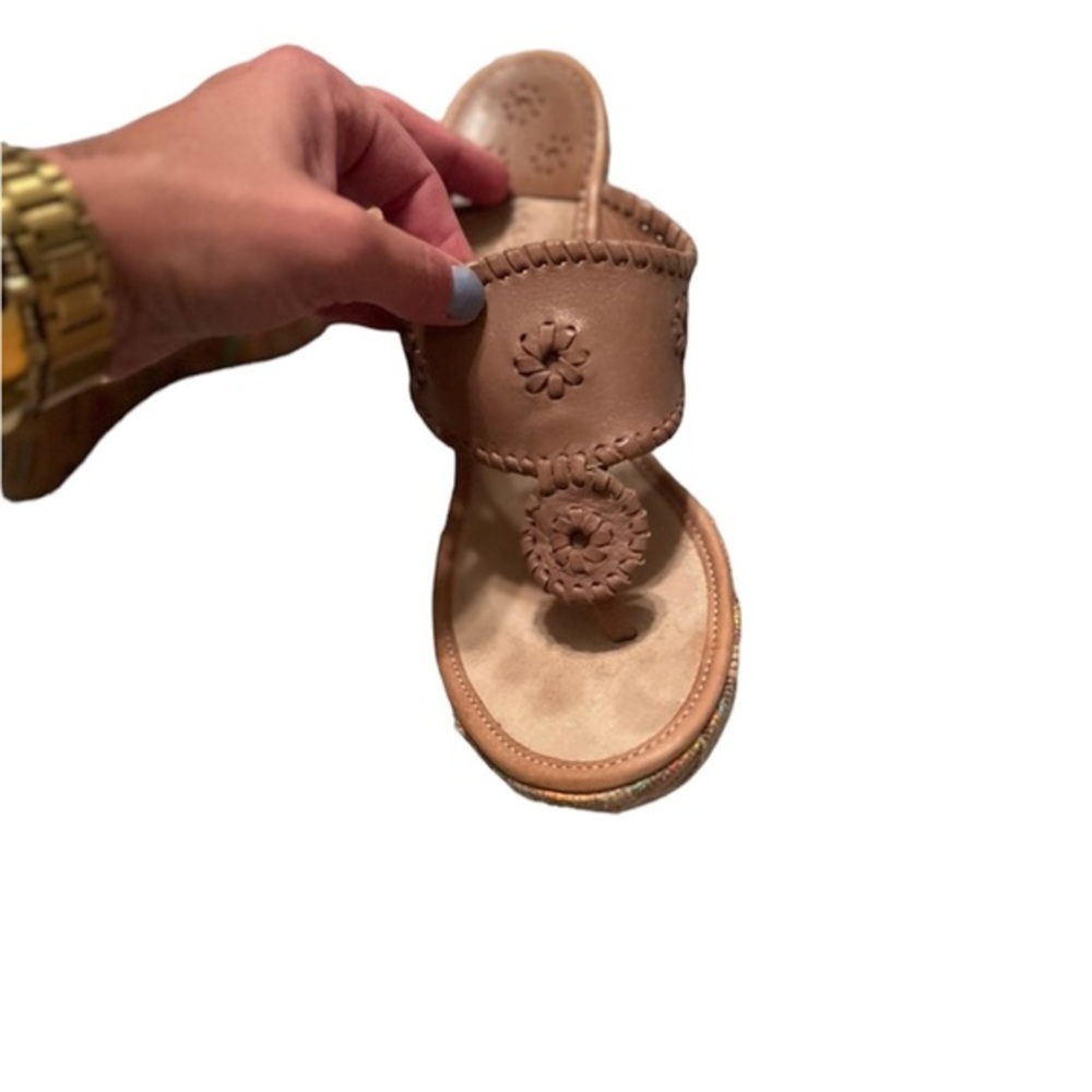 JACK ROGERS ~ wedge sandal - Picture 2 of 8